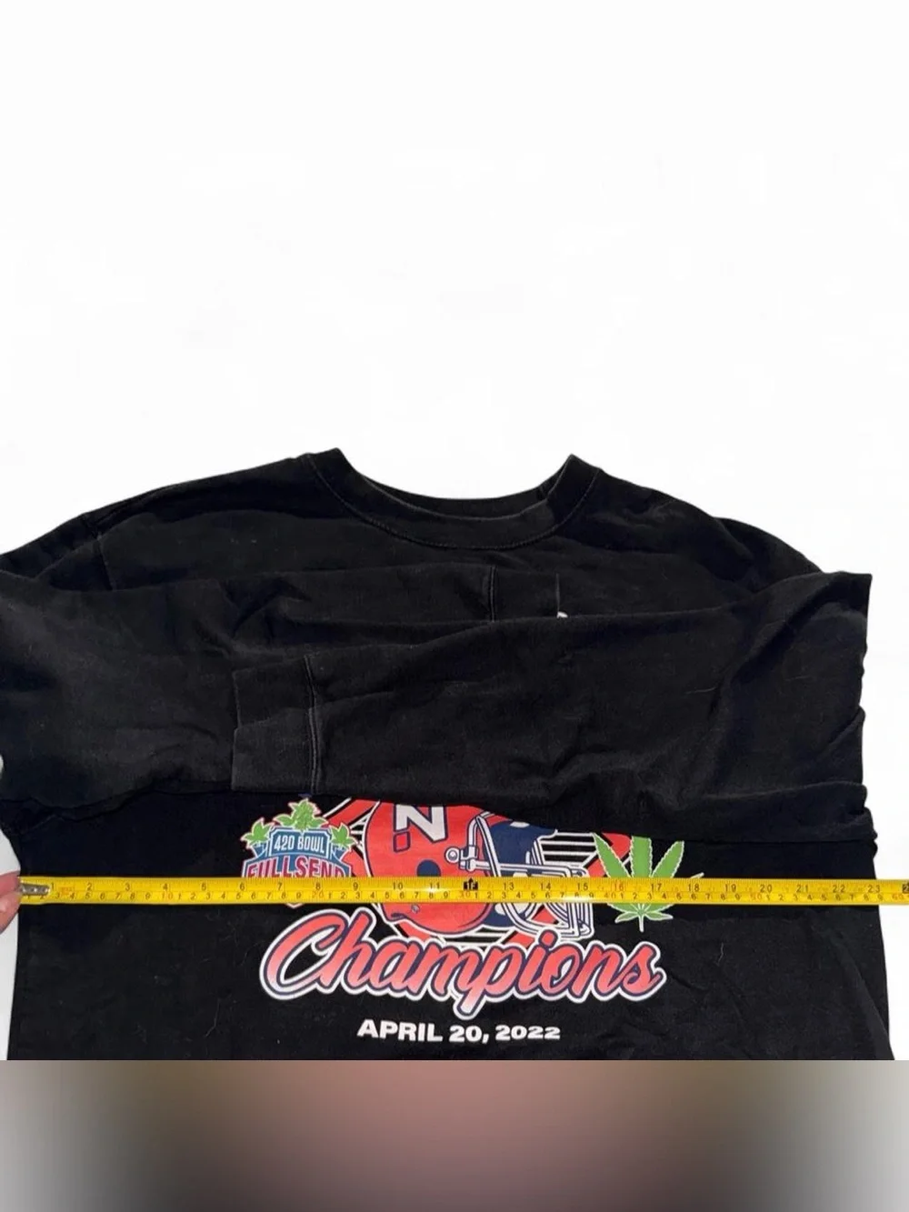 Nelk Boys 420 Bowl Champions Black Crewneck Sweatshirt